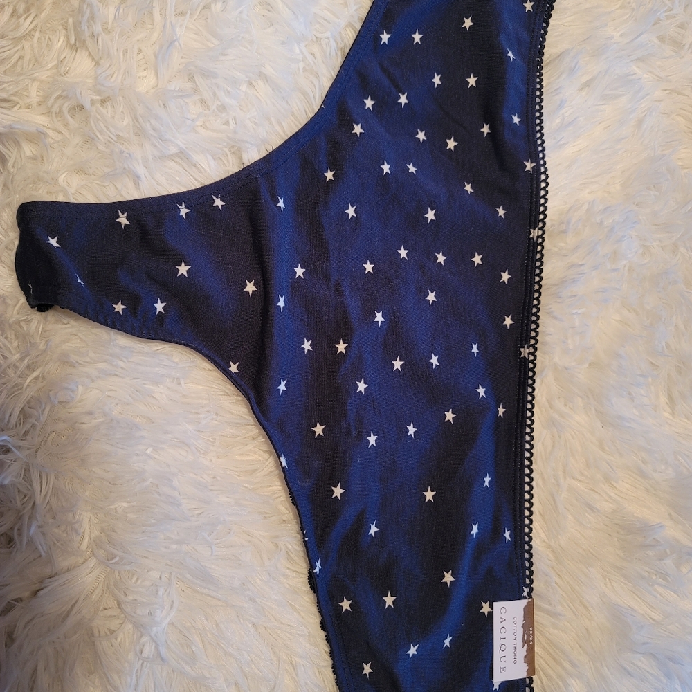 Stars cotton thong ♡